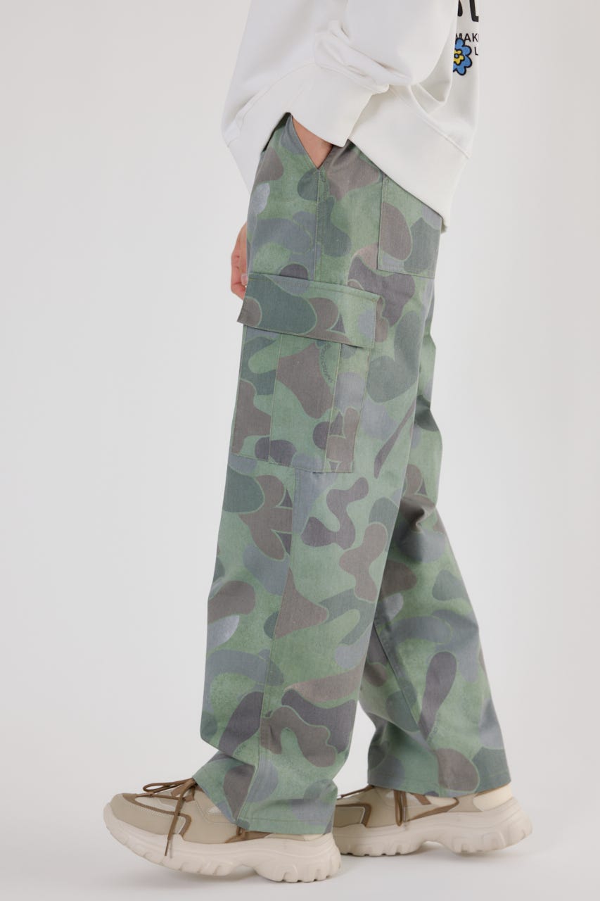 カモフラカーゴパンツ 柄KHA L