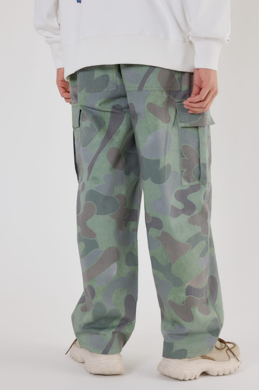 カモフラカーゴパンツ 柄KHA L