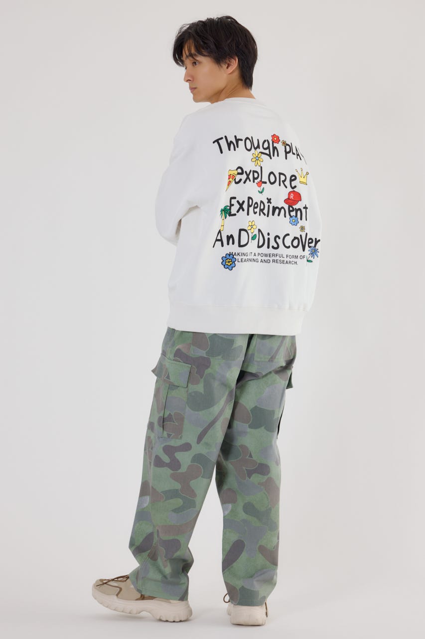 カモフラカーゴパンツ 柄KHA L