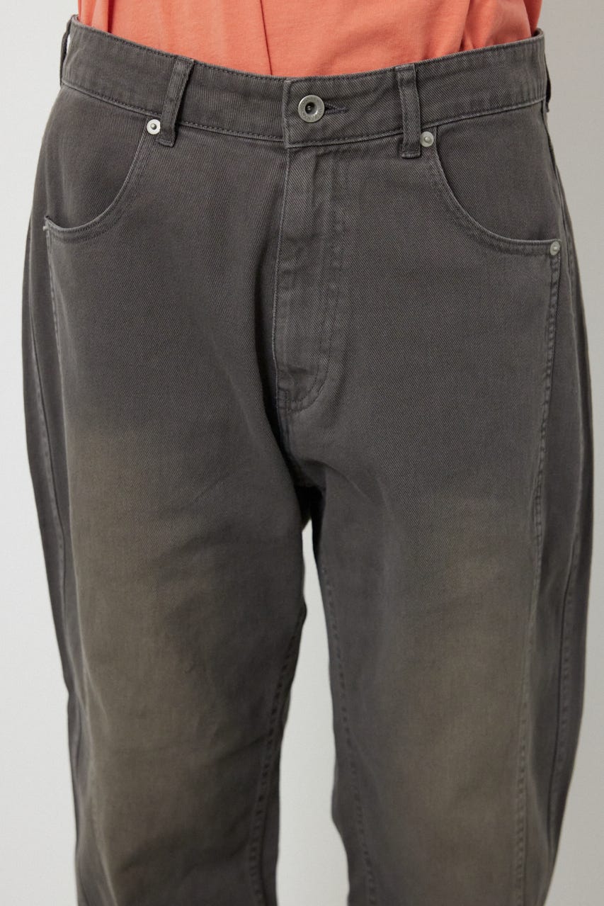 ダブルニーフェードカラーパンツ C.GRY M