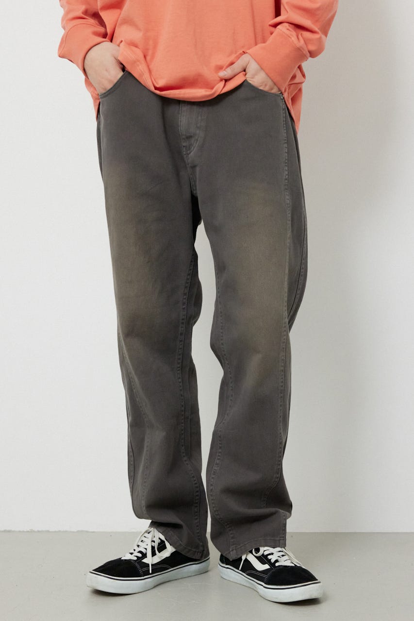 ダブルニーフェードカラーパンツ C.GRY M