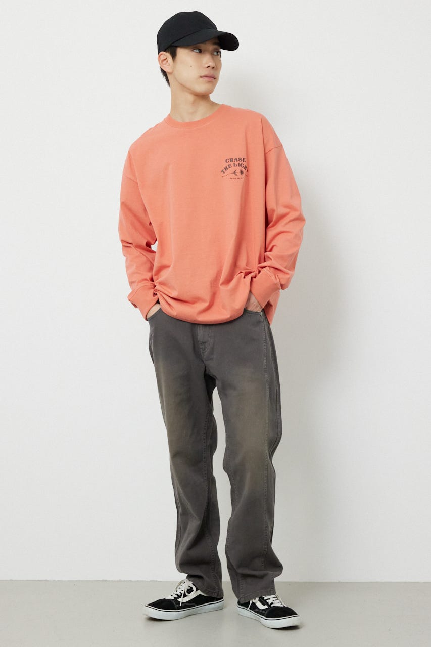 ダブルニーフェードカラーパンツ C.GRY M