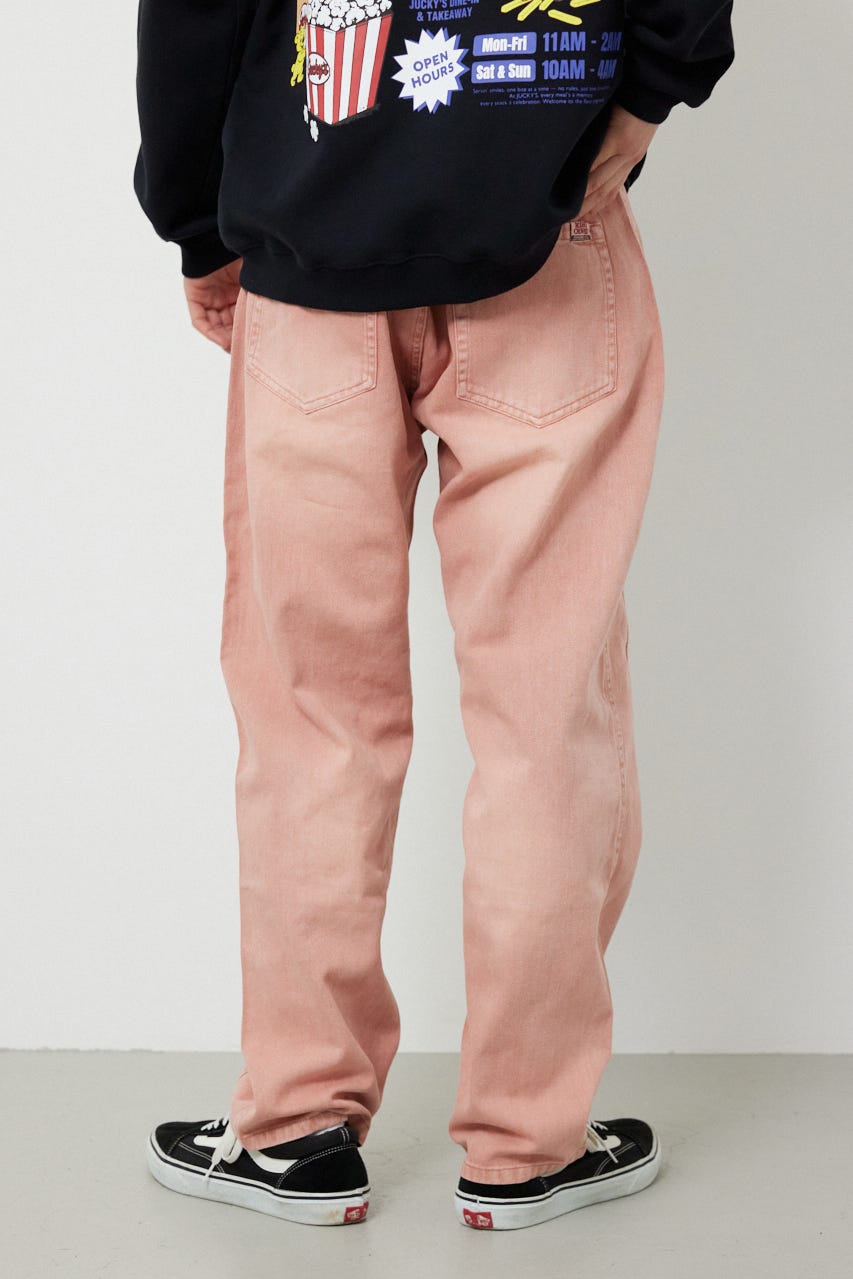 ダブルニーフェードカラーパンツ L/PNK M