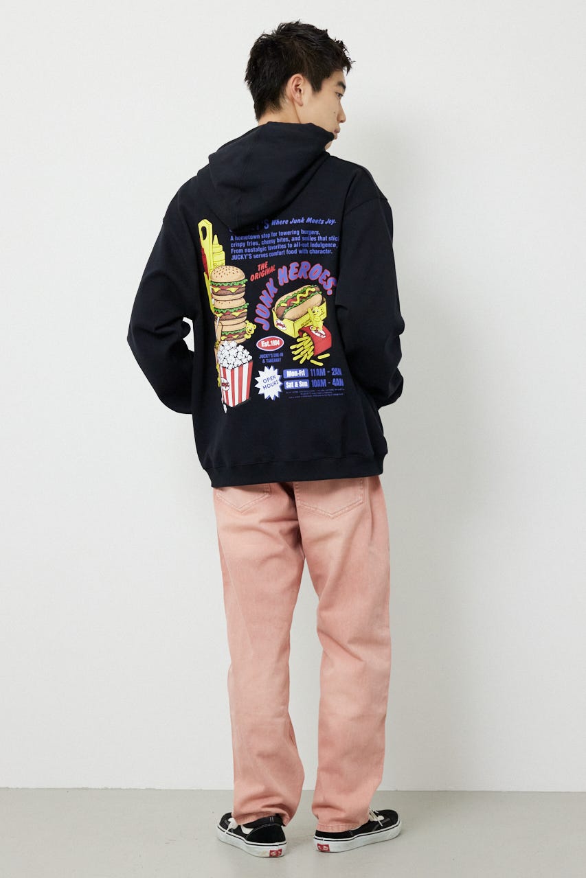 ダブルニーフェードカラーパンツ L/PNK M