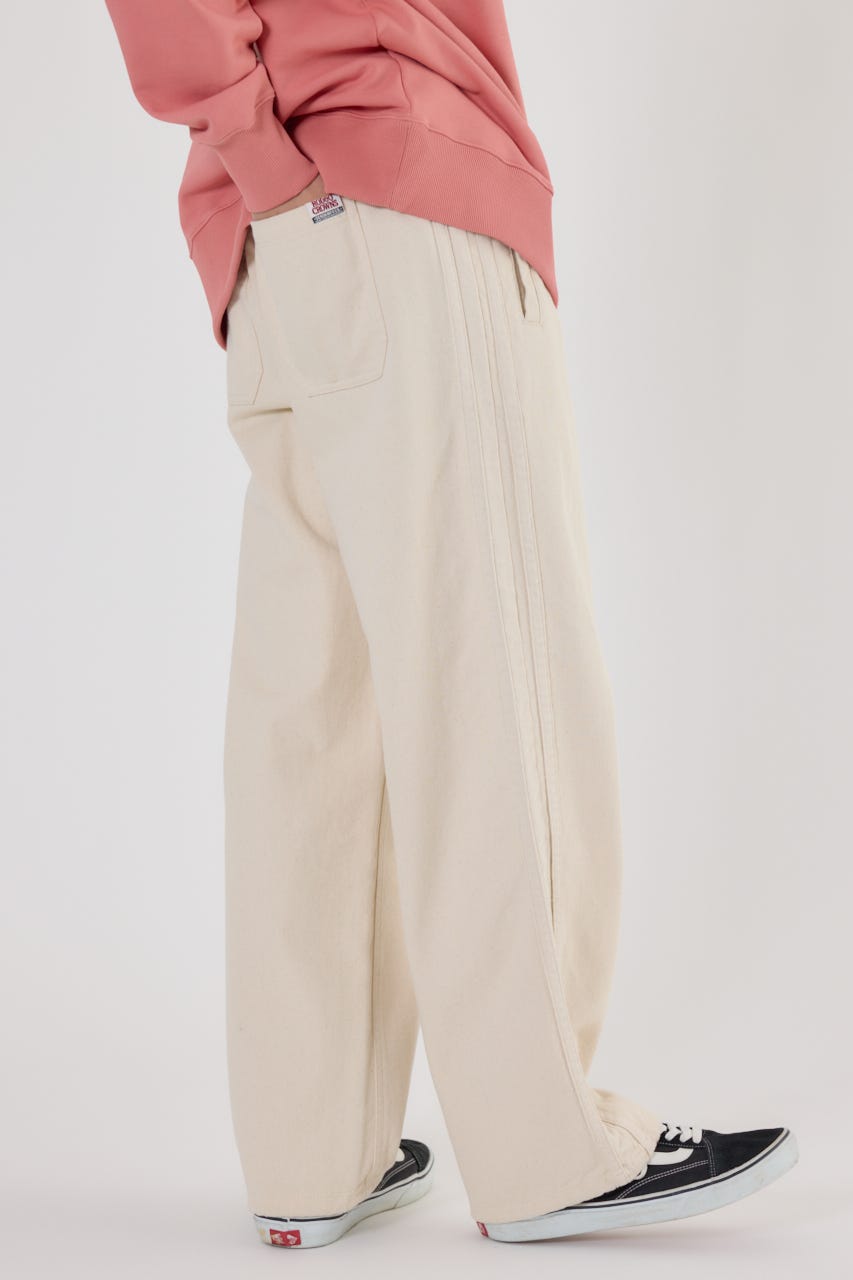 デニムトラックパンツ IVOY M