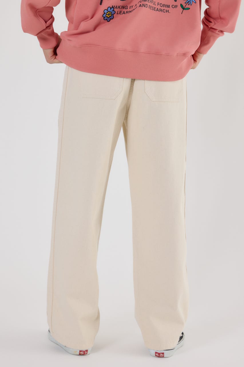 デニムトラックパンツ IVOY M