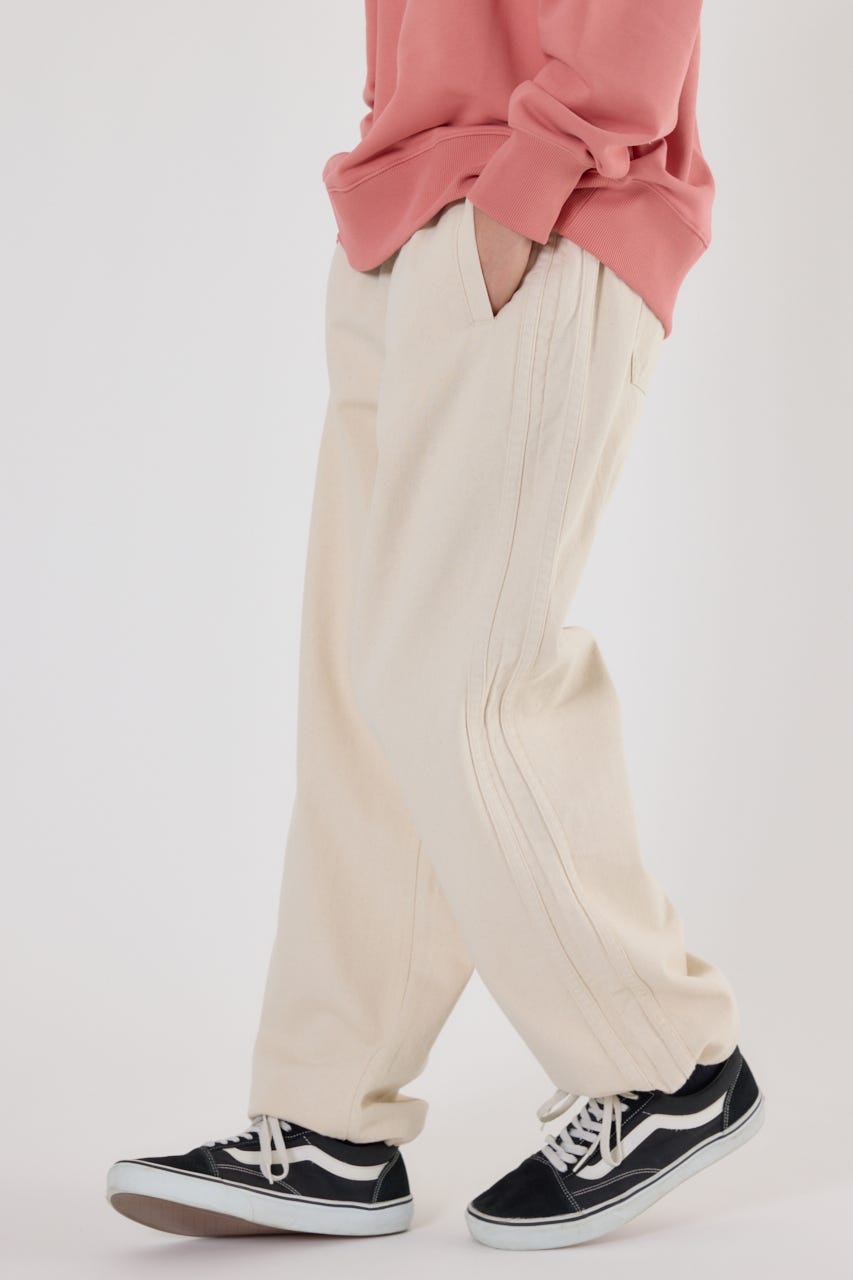 デニムトラックパンツ IVOY M