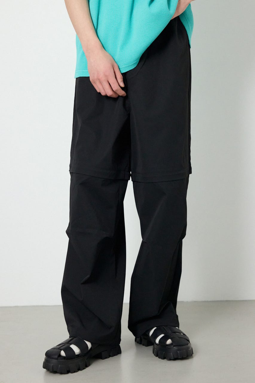 2wayセパレートパンツ BLK M