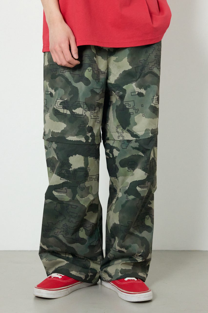 2wayセパレートパンツ 迷彩 M