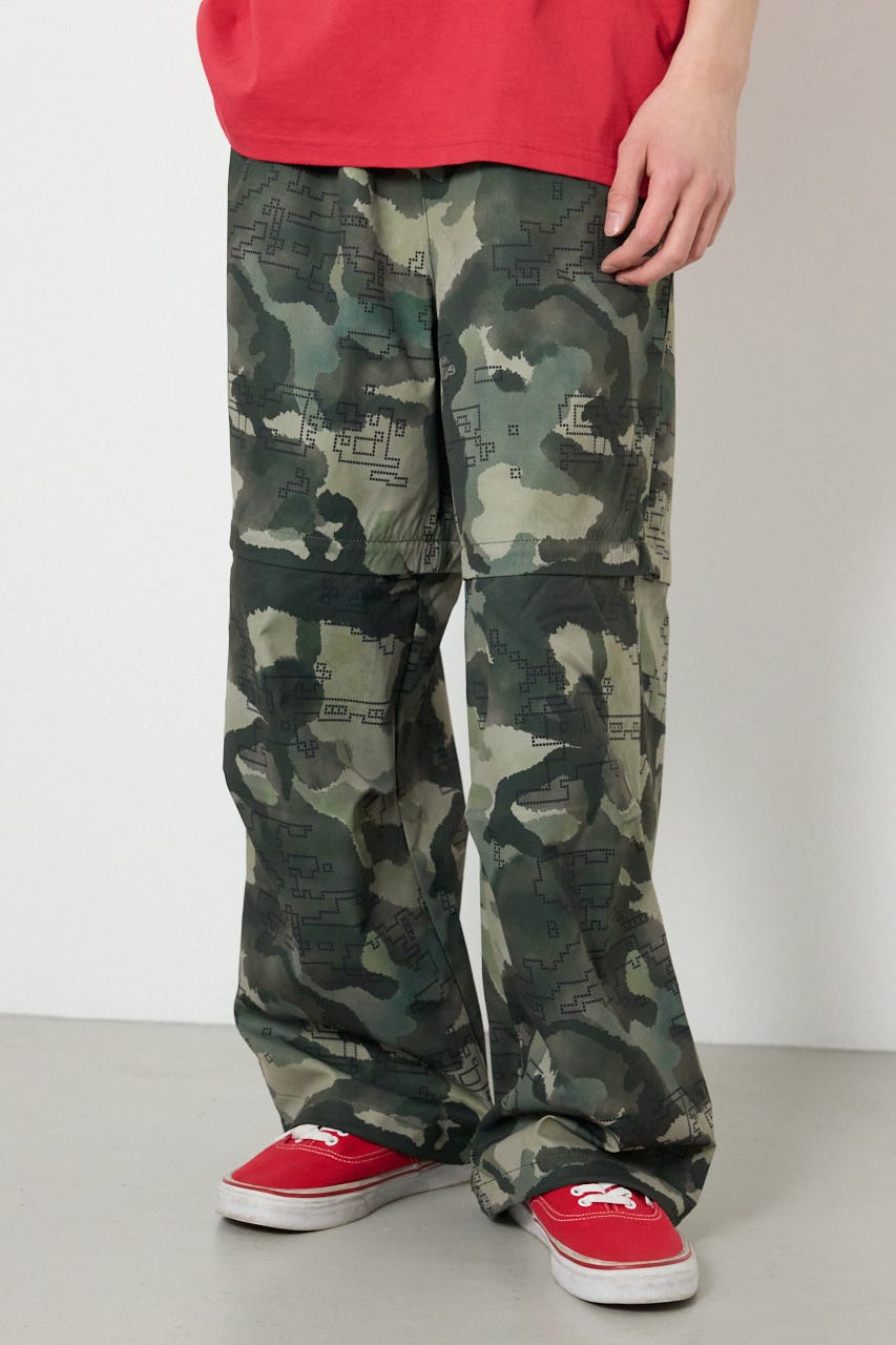 2wayセパレートパンツ 迷彩 M