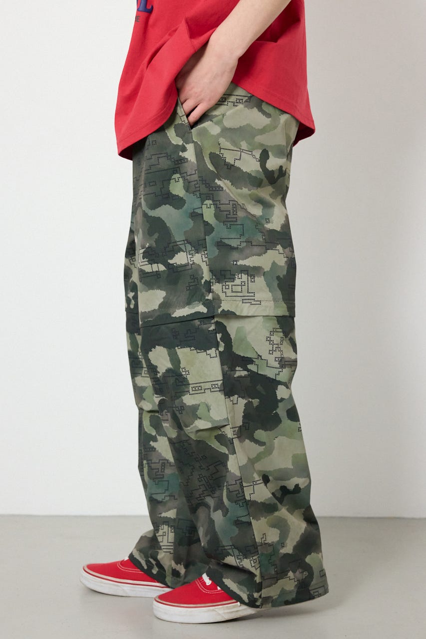 2wayセパレートパンツ 迷彩 M