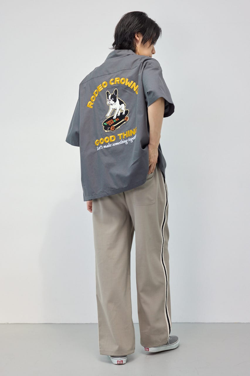 DRYNE Tech トラックパンツ L/BEG M
