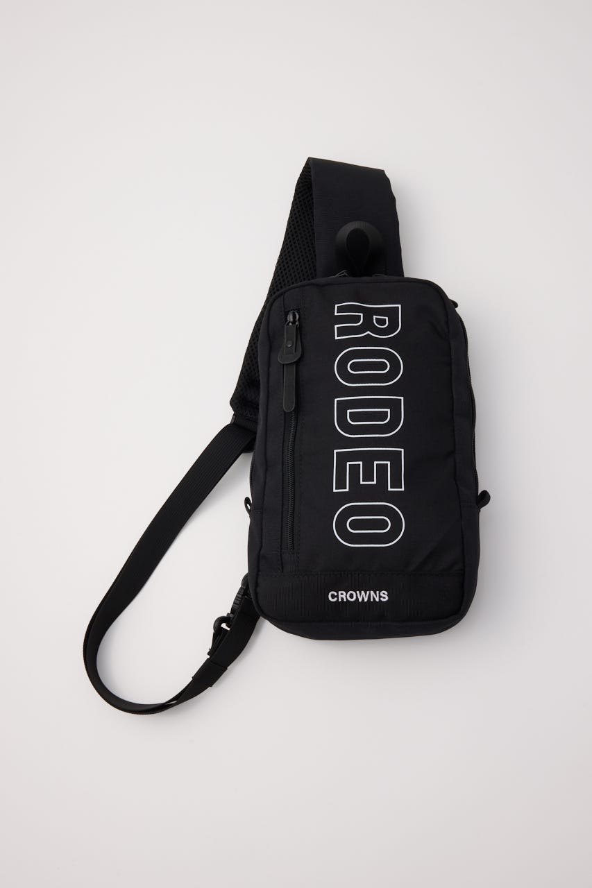 ロゴワンショルダーバッグ BLK FREE
