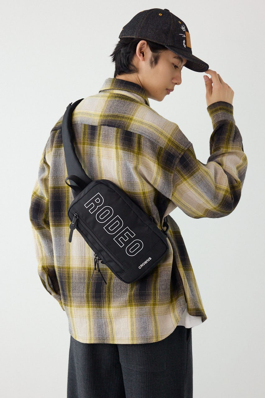 ロゴワンショルダーバッグ BLK FREE