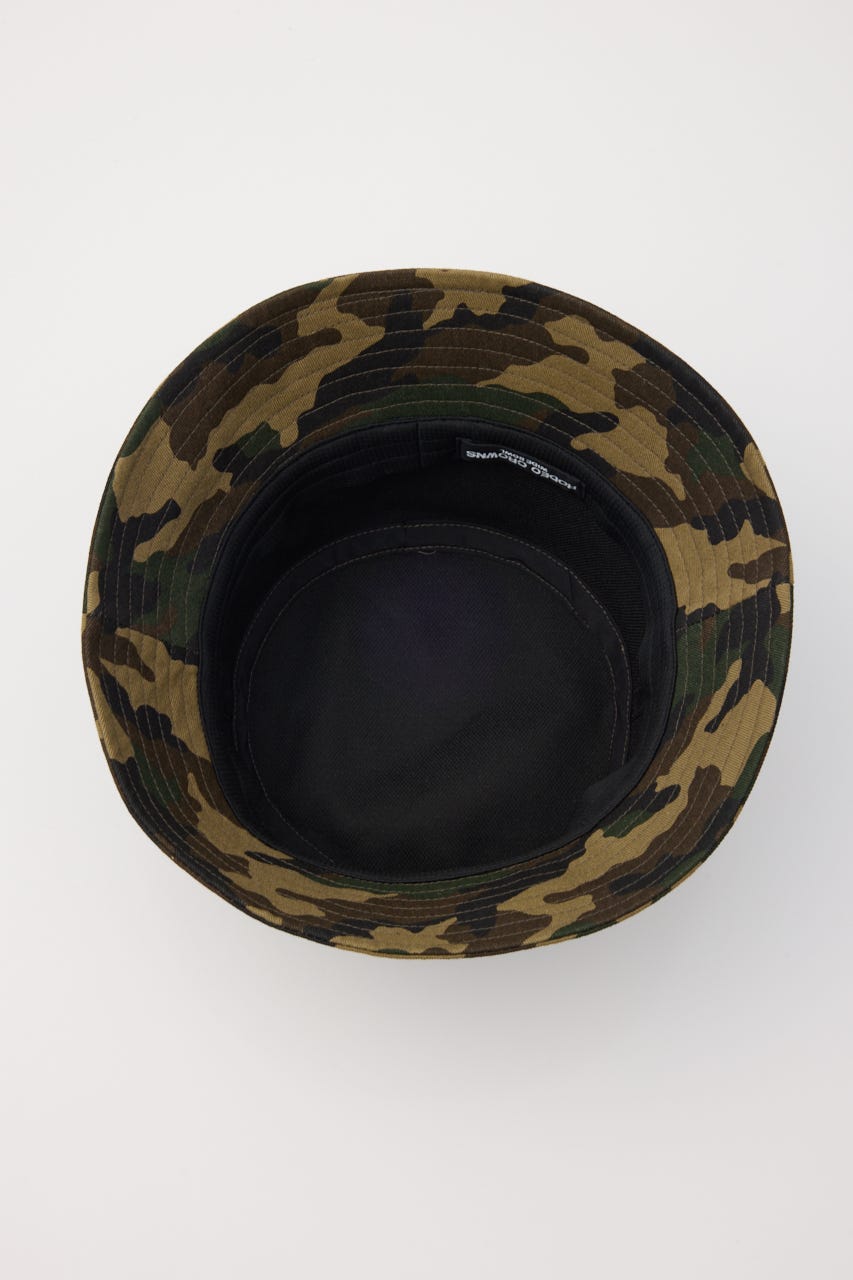 ロゴバケットハット 柄KHA FREE