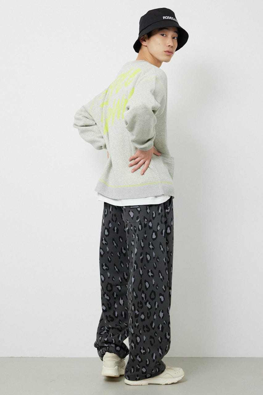 スウェットライクZIPカーディガン L/T.GRY M