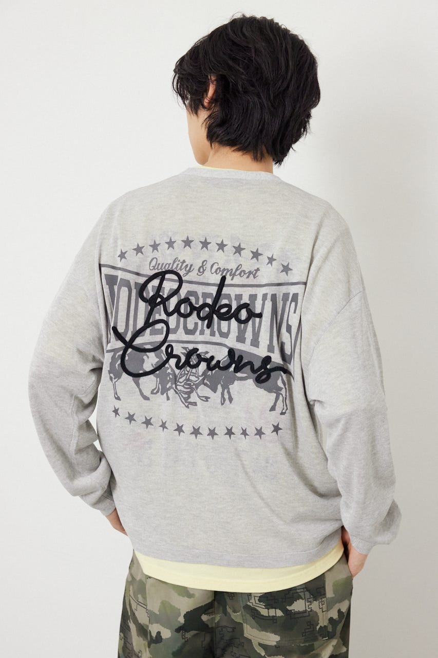 ロープロゴニットトッパー L/T.GRY FREE