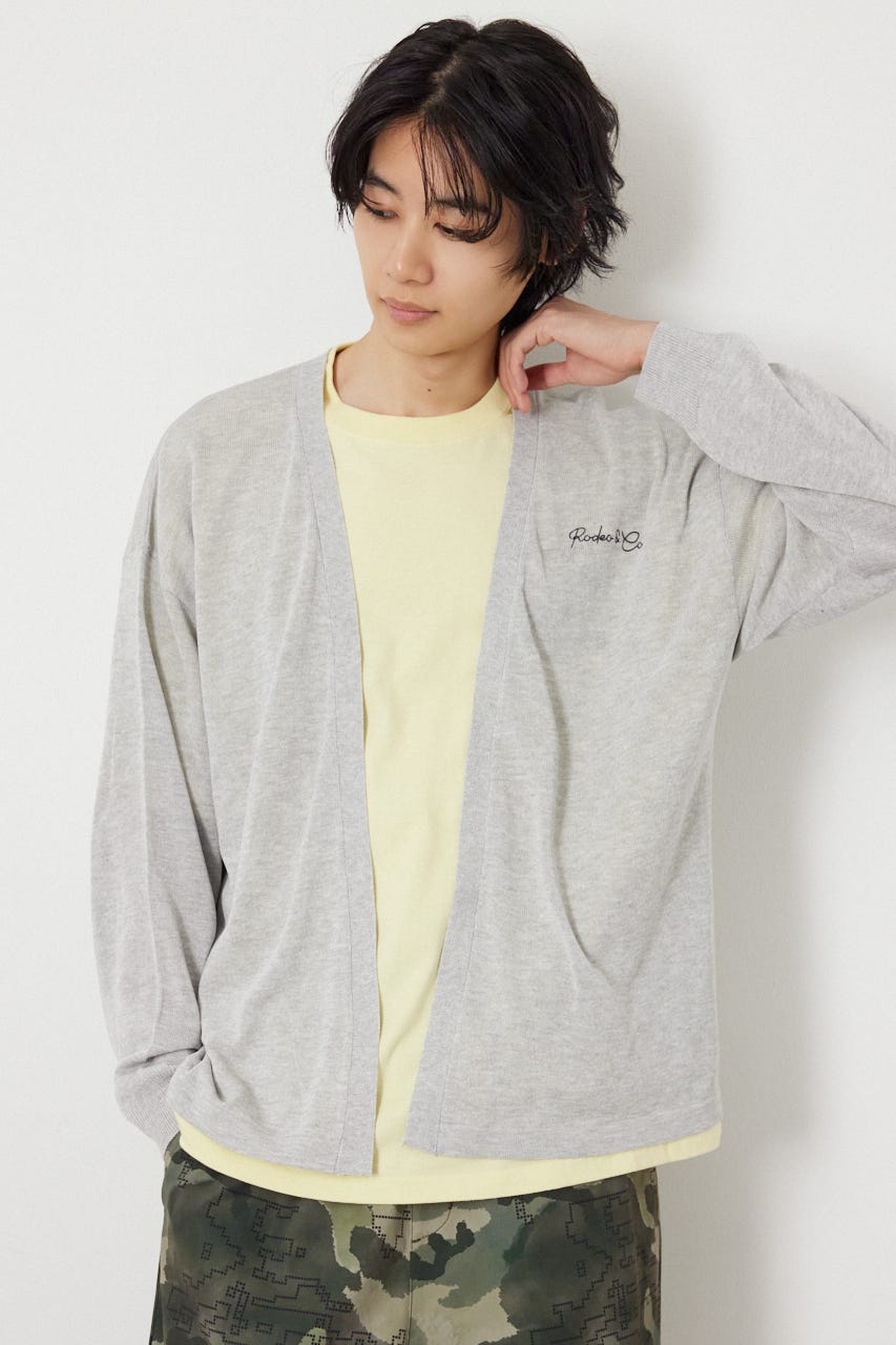 ロープロゴニットトッパー L/T.GRY FREE