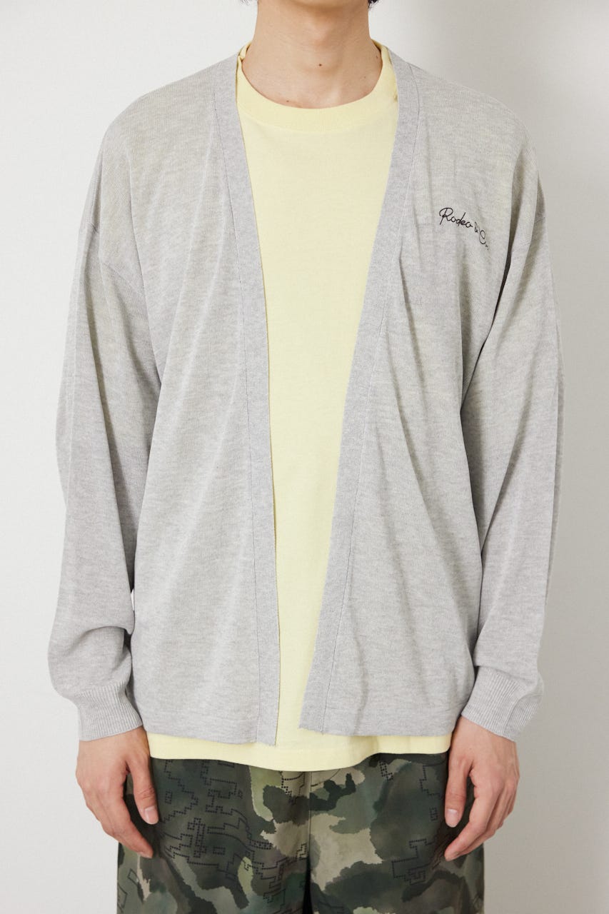 ロープロゴニットトッパー L/T.GRY FREE