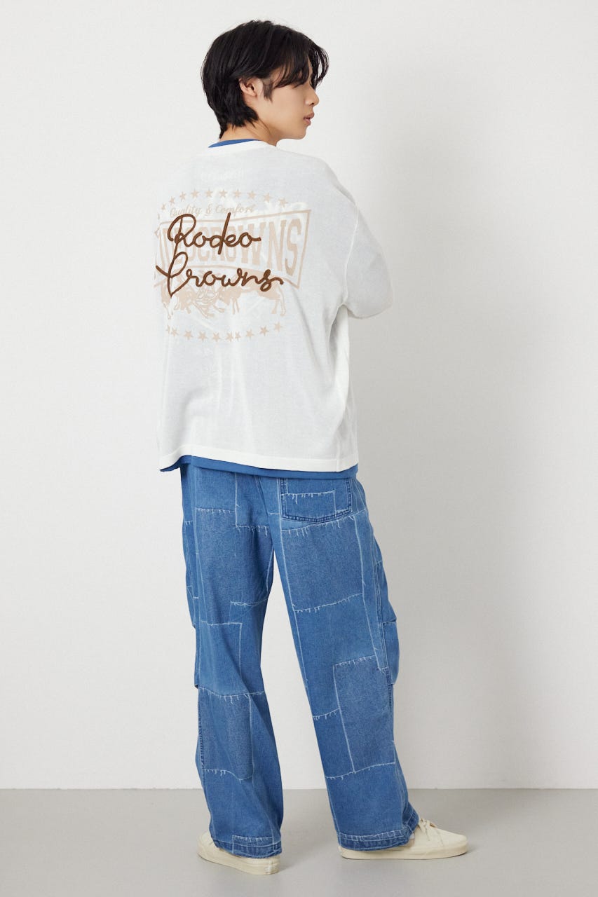 ロープロゴニットトッパー O/WHT FREE