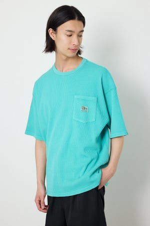ピグメントワッフルTシャツ