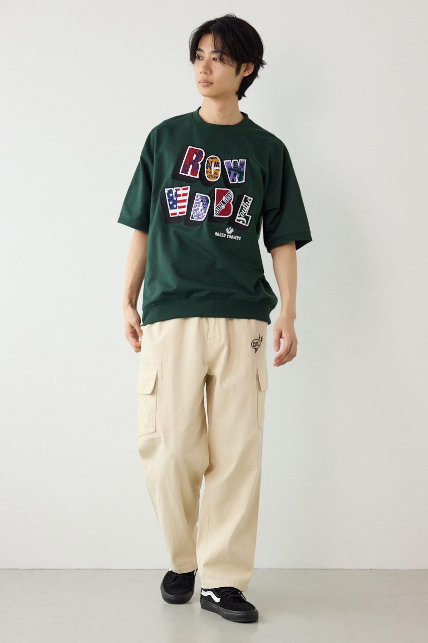 decoration半袖スウェット D/GRN M