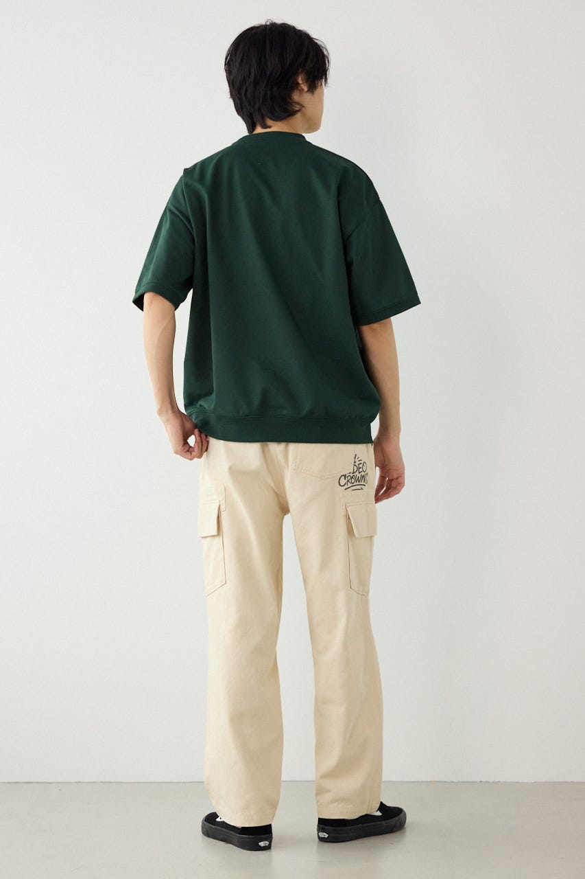 decoration半袖スウェット D/GRN M