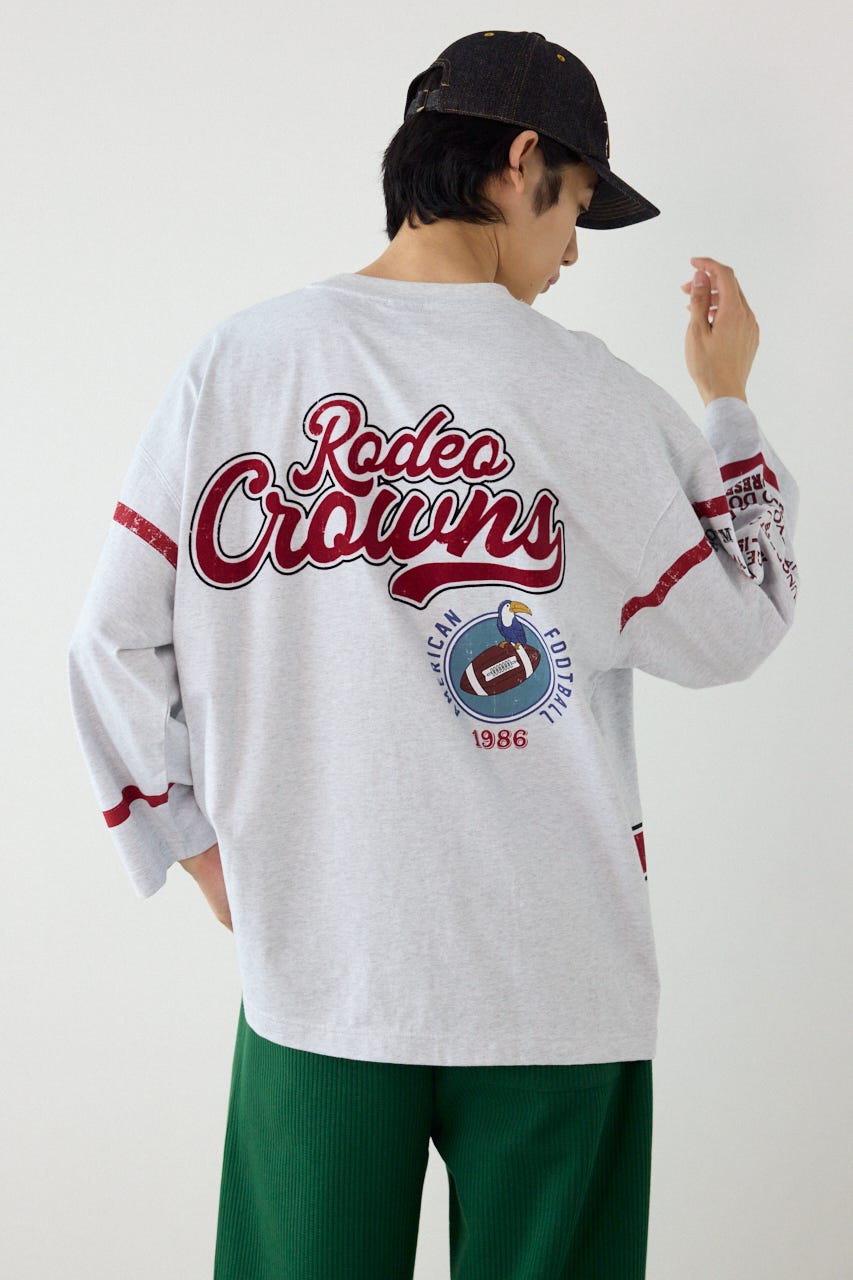 footballトップス L/T.GRY M