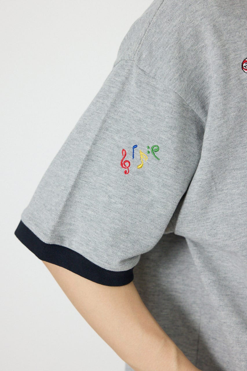 Dotted ポロシャツ T.GRY M