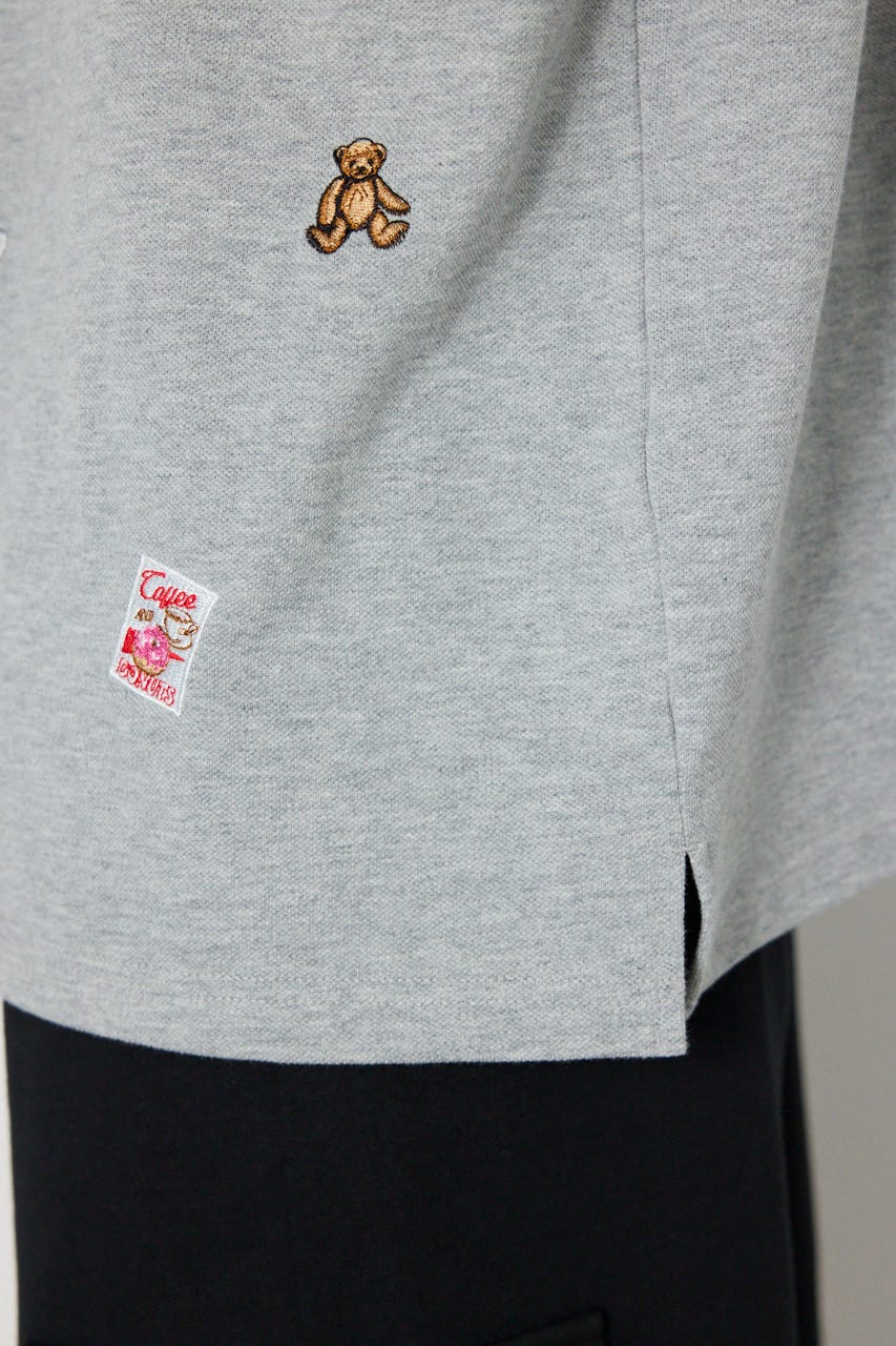Dotted ポロシャツ T.GRY M