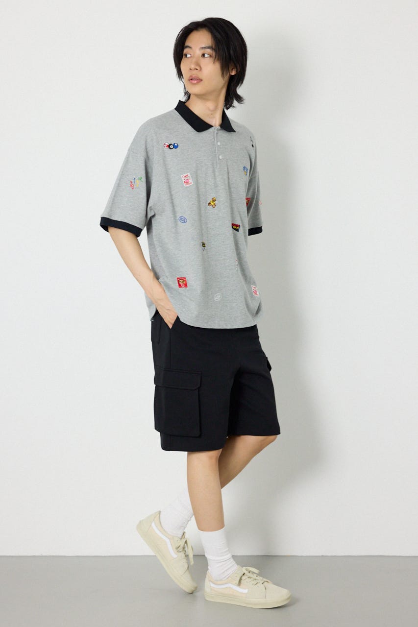 Dotted ポロシャツ T.GRY M