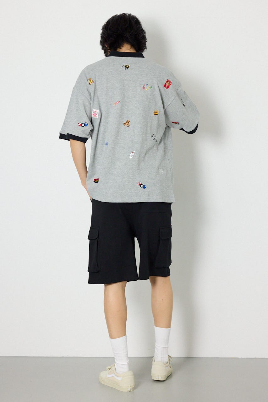 Dotted ポロシャツ T.GRY M
