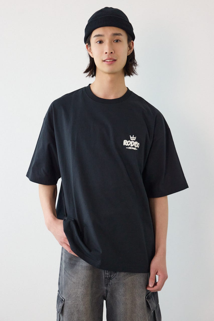 FOAM CROWN Tシャツ BLK L