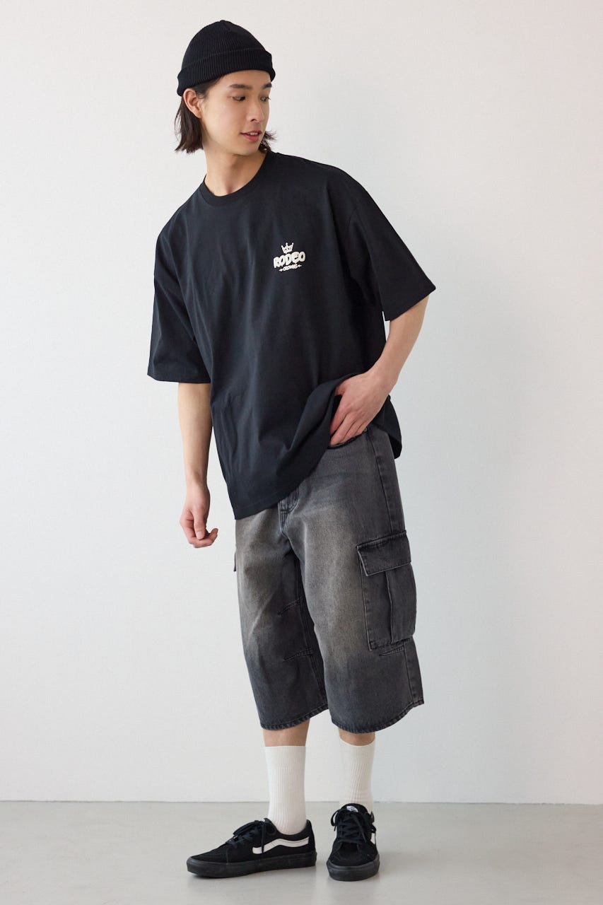 FOAM CROWN Tシャツ BLK L