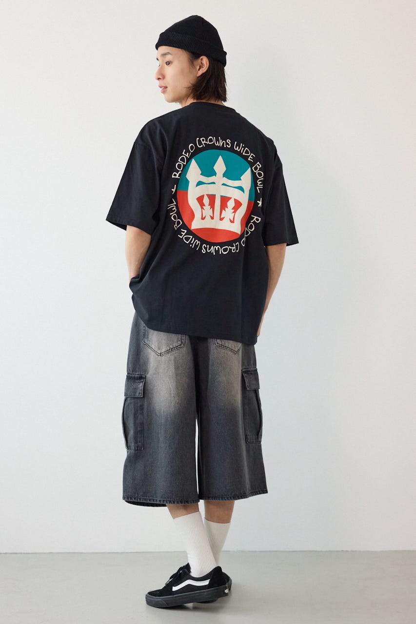 FOAM CROWN Tシャツ BLK L