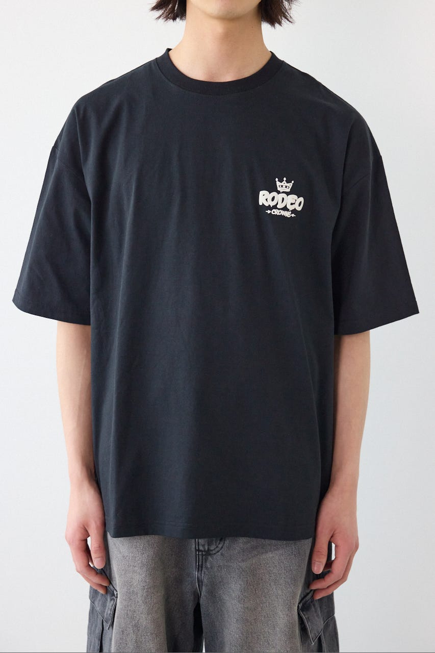 FOAM CROWN Tシャツ BLK L