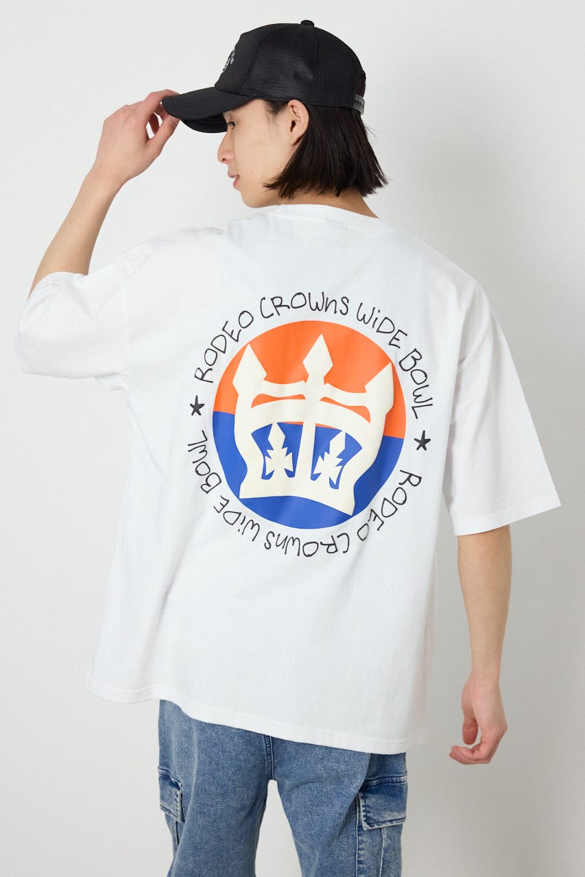 FOAM CROWN Tシャツ O/WHT M