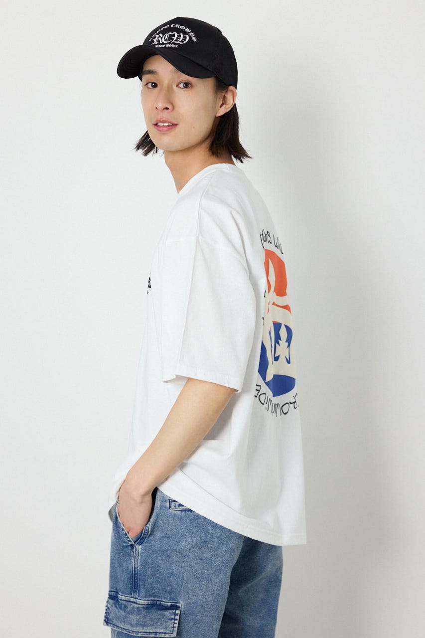 FOAM CROWN Tシャツ O/WHT M