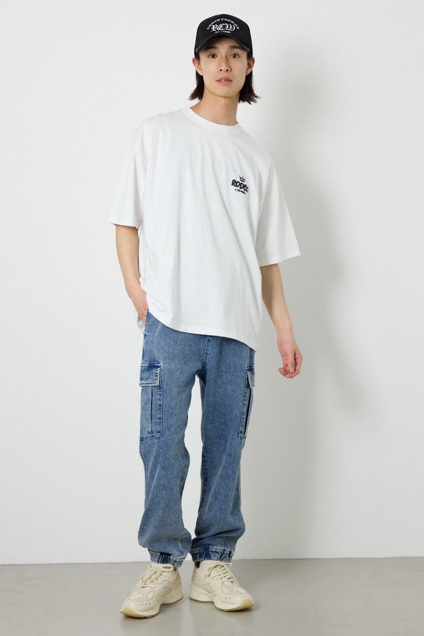 FOAM CROWN Tシャツ O/WHT M