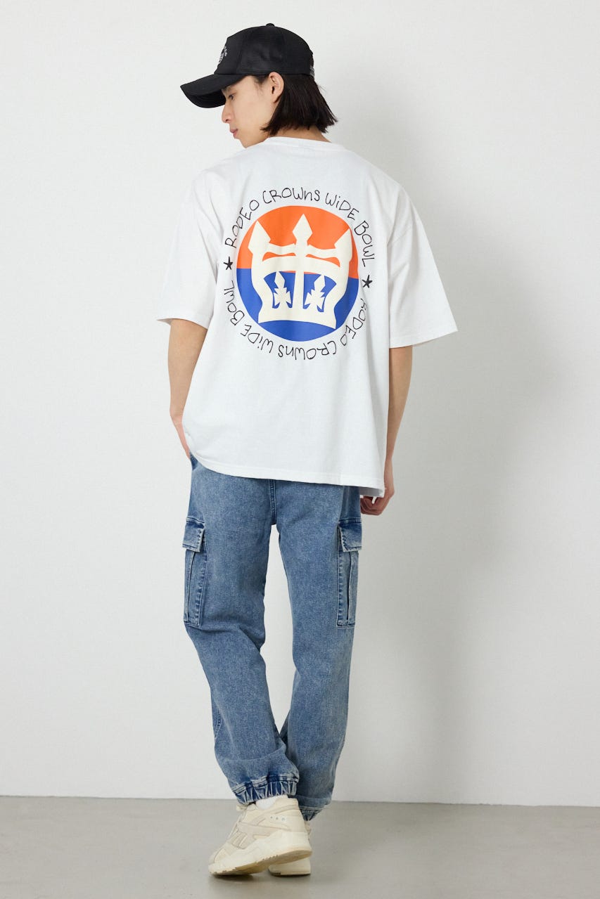 FOAM CROWN Tシャツ O/WHT M
