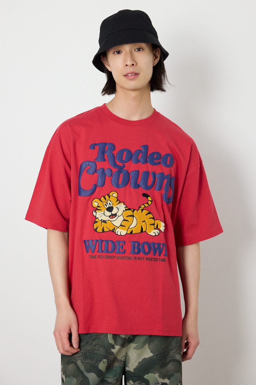 NOT WASTED Tシャツ RED M