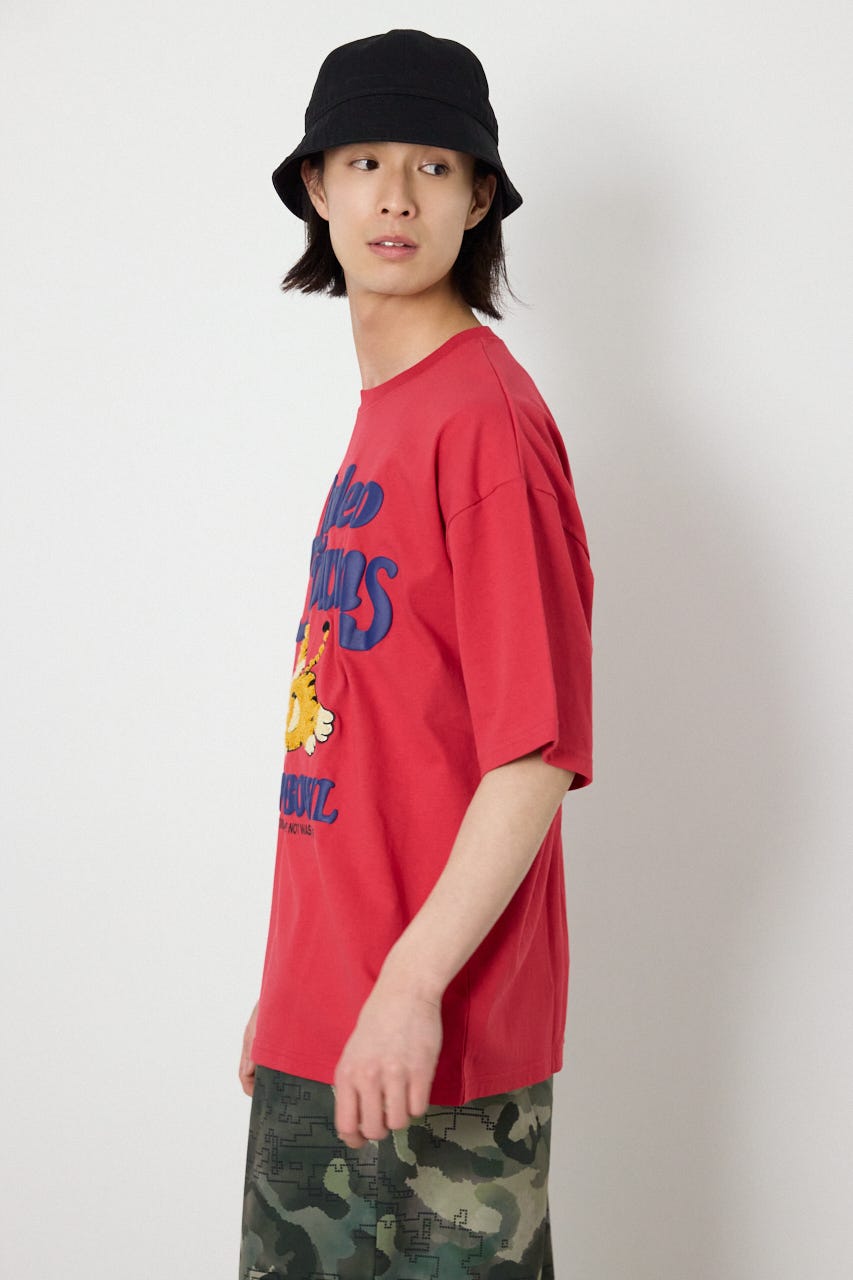 NOT WASTED Tシャツ RED M
