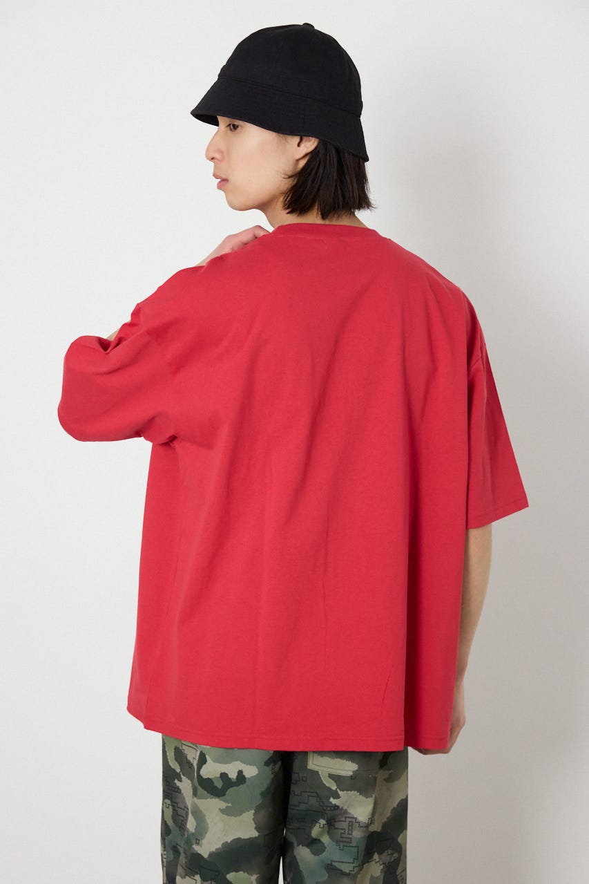NOT WASTED Tシャツ RED M