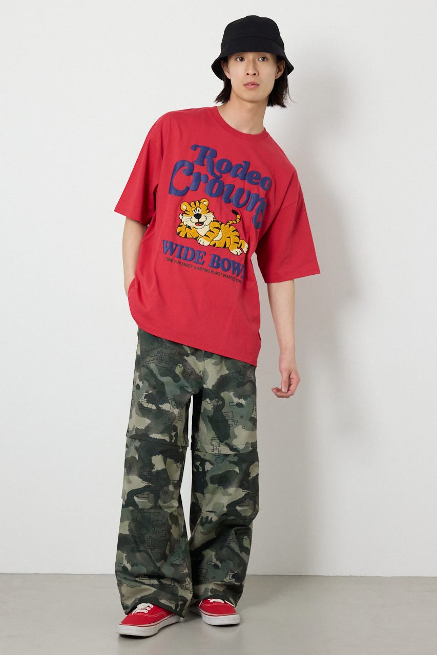 NOT WASTED Tシャツ RED M
