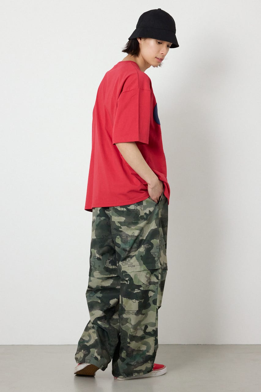 NOT WASTED Tシャツ RED M