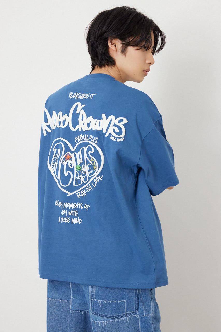 heartwarming Tシャツ D/BLU M