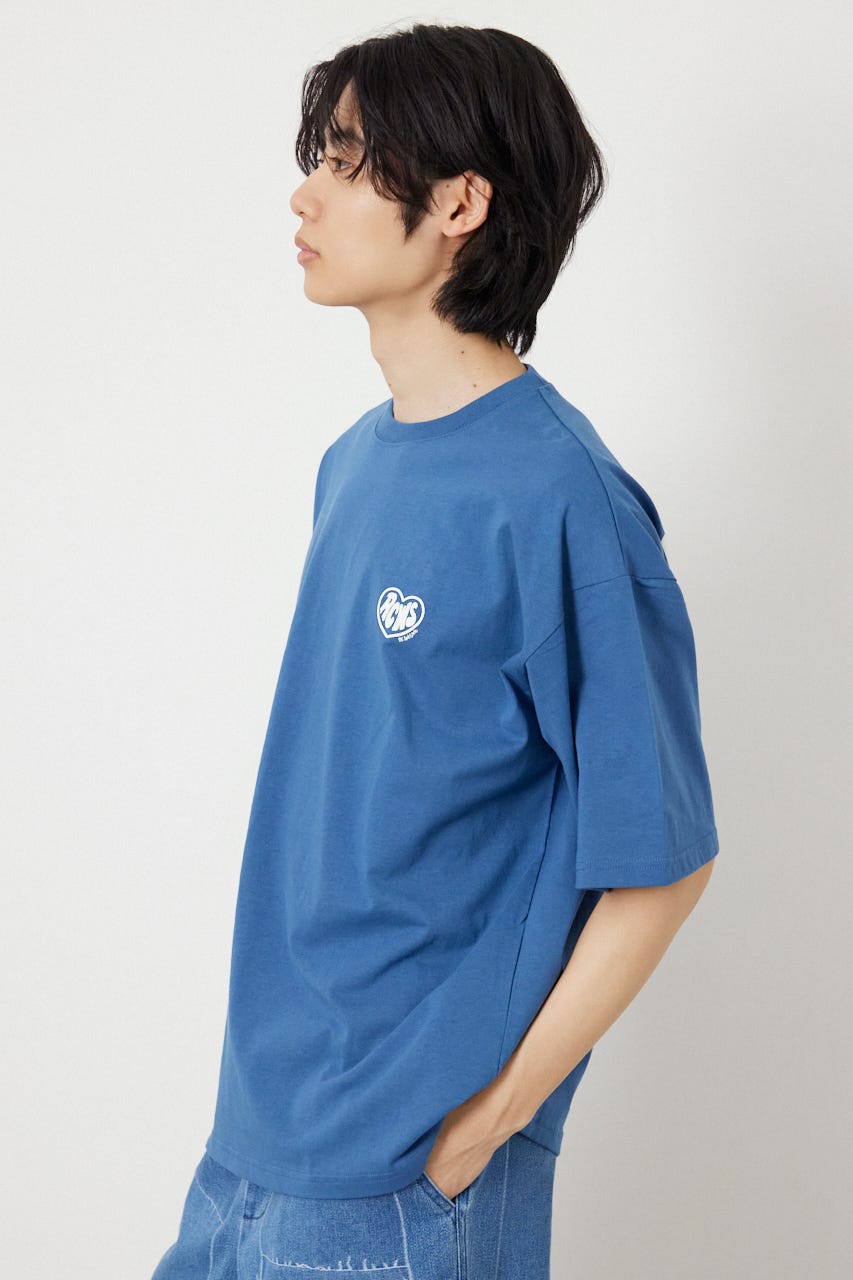 heartwarming Tシャツ D/BLU M