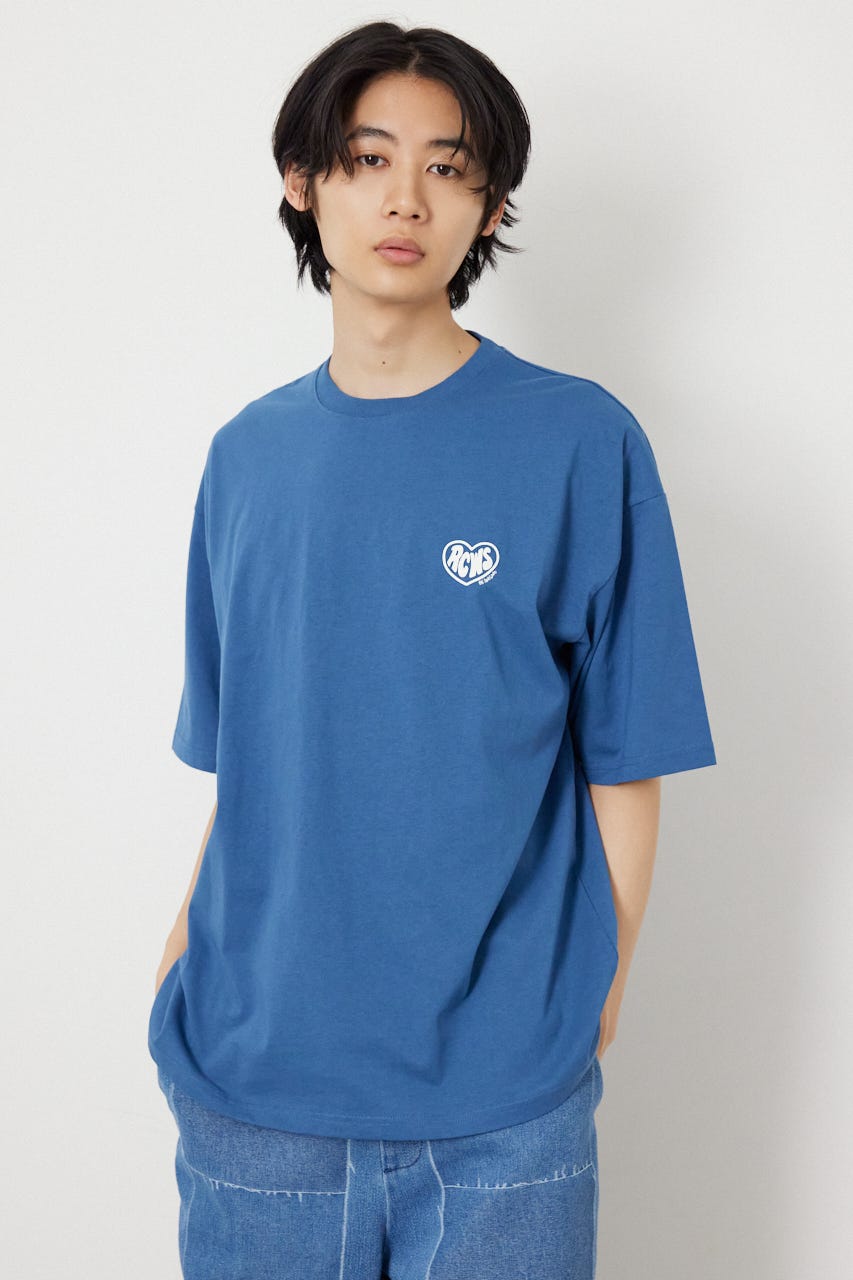 heartwarming Tシャツ D/BLU M