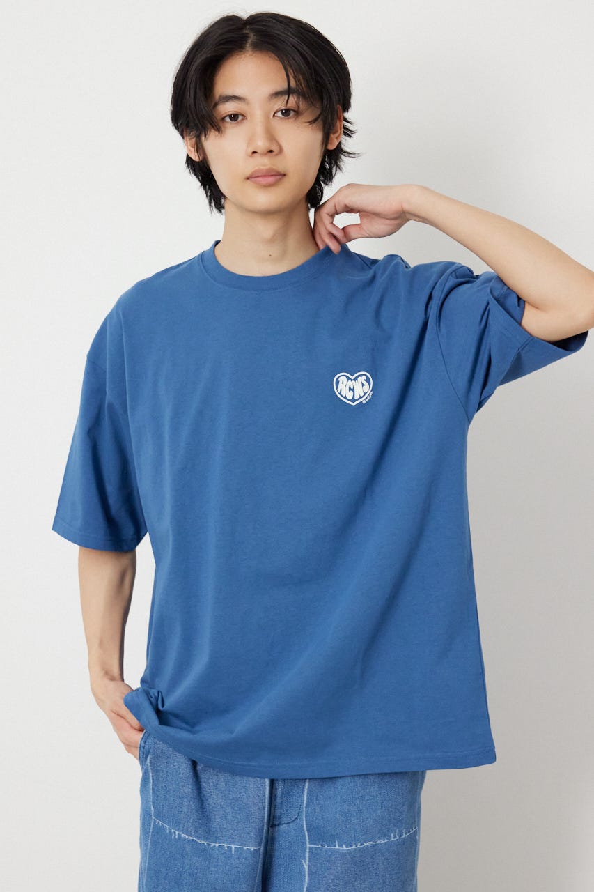 heartwarming Tシャツ D/BLU M