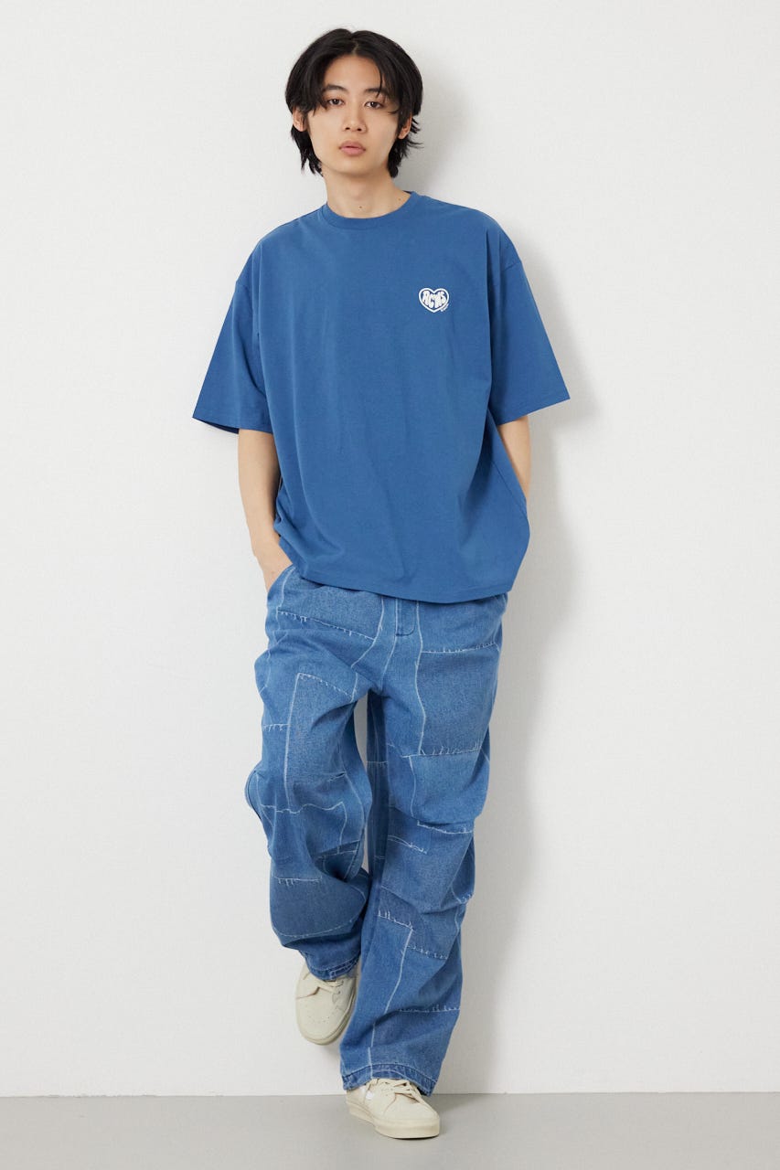 heartwarming Tシャツ D/BLU M